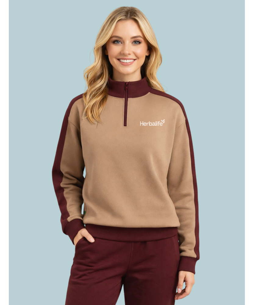 SWEAT ZIPPÉ ANOUK